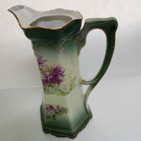 Antique Buffalo Pottery Chocolate Pot - Picture 1 of 8